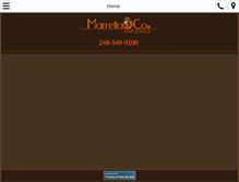 Tablet Screenshot of marrellaco.com